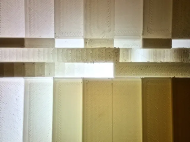 Lithophane Test Card