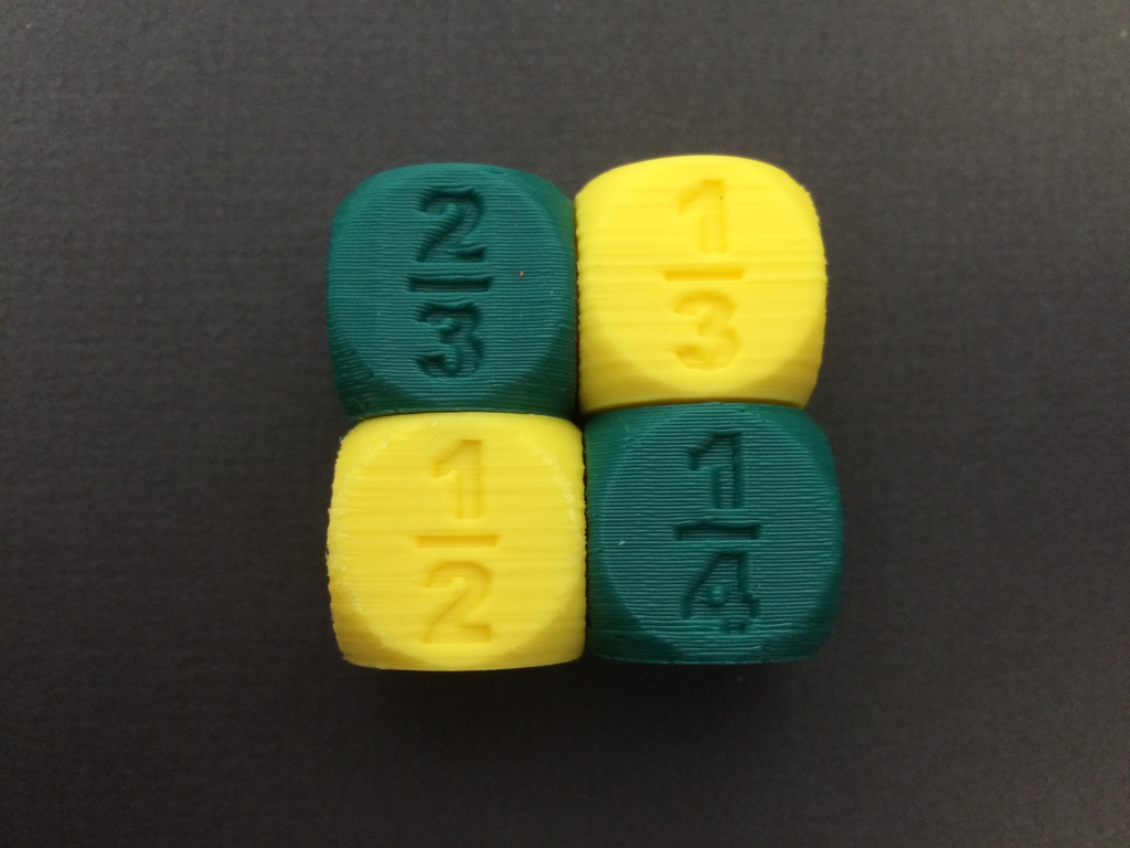 Fraction Dice