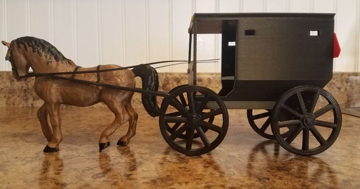 Amish Buggy by Jacked Up Download free STL model