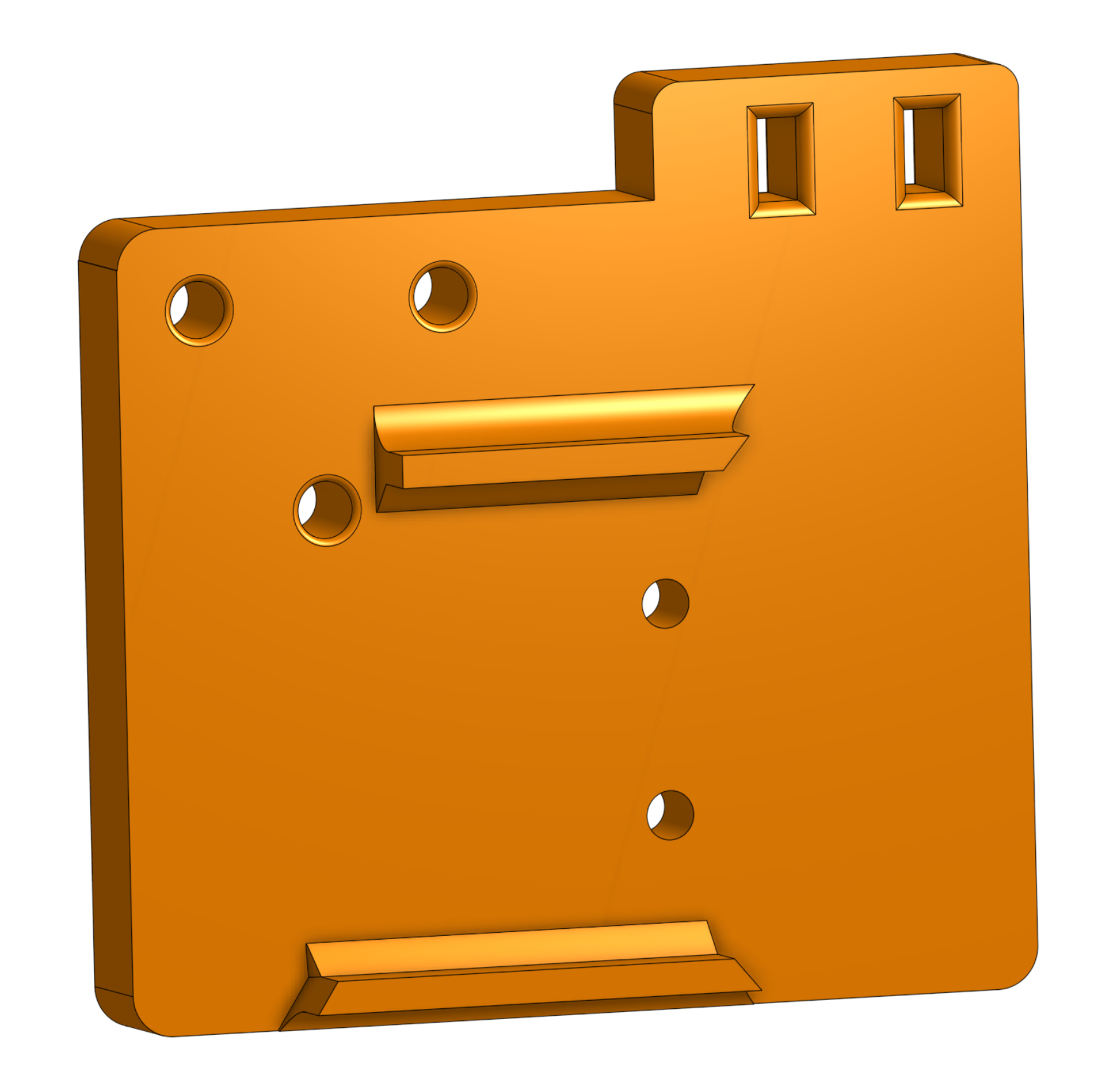 mounting plate for biqu h2 v2 for minda d3