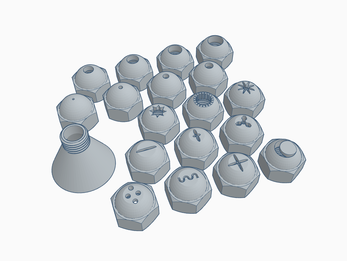 Piping Bag Tips XL Size 🎂