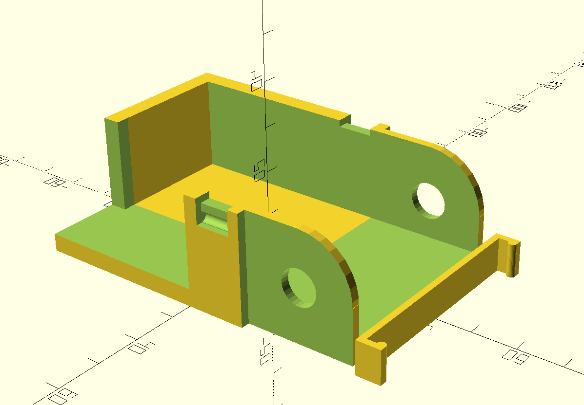 End Connectors with Clips for the Fully Parametric Drag Chain