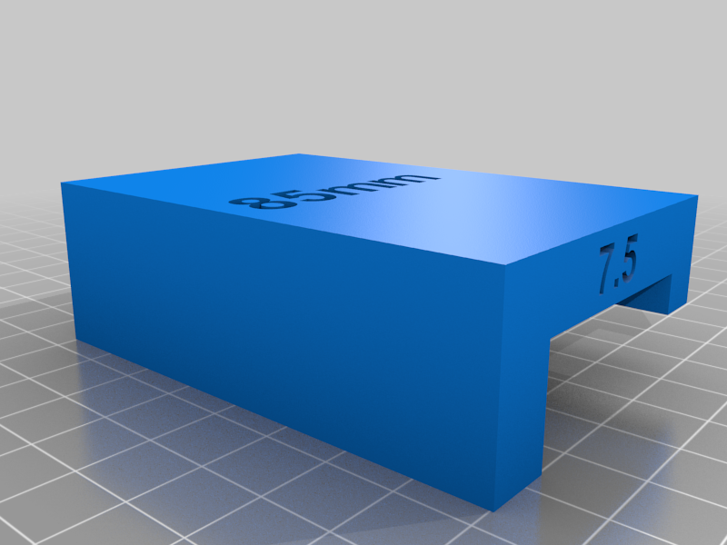 Miniatura 9 do modelo 3D Door Hinge Template - with Spacers