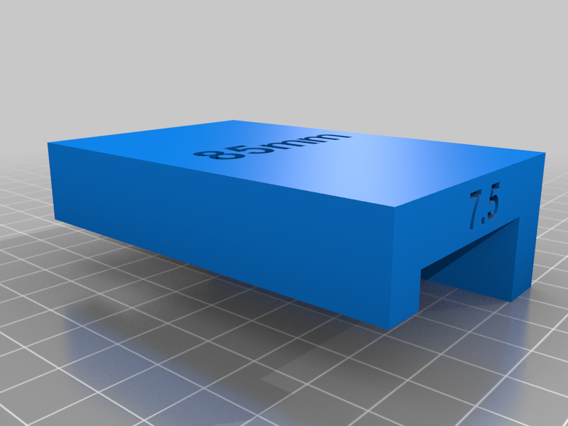Miniatura 13 do modelo 3D Door Hinge Template - with Spacers