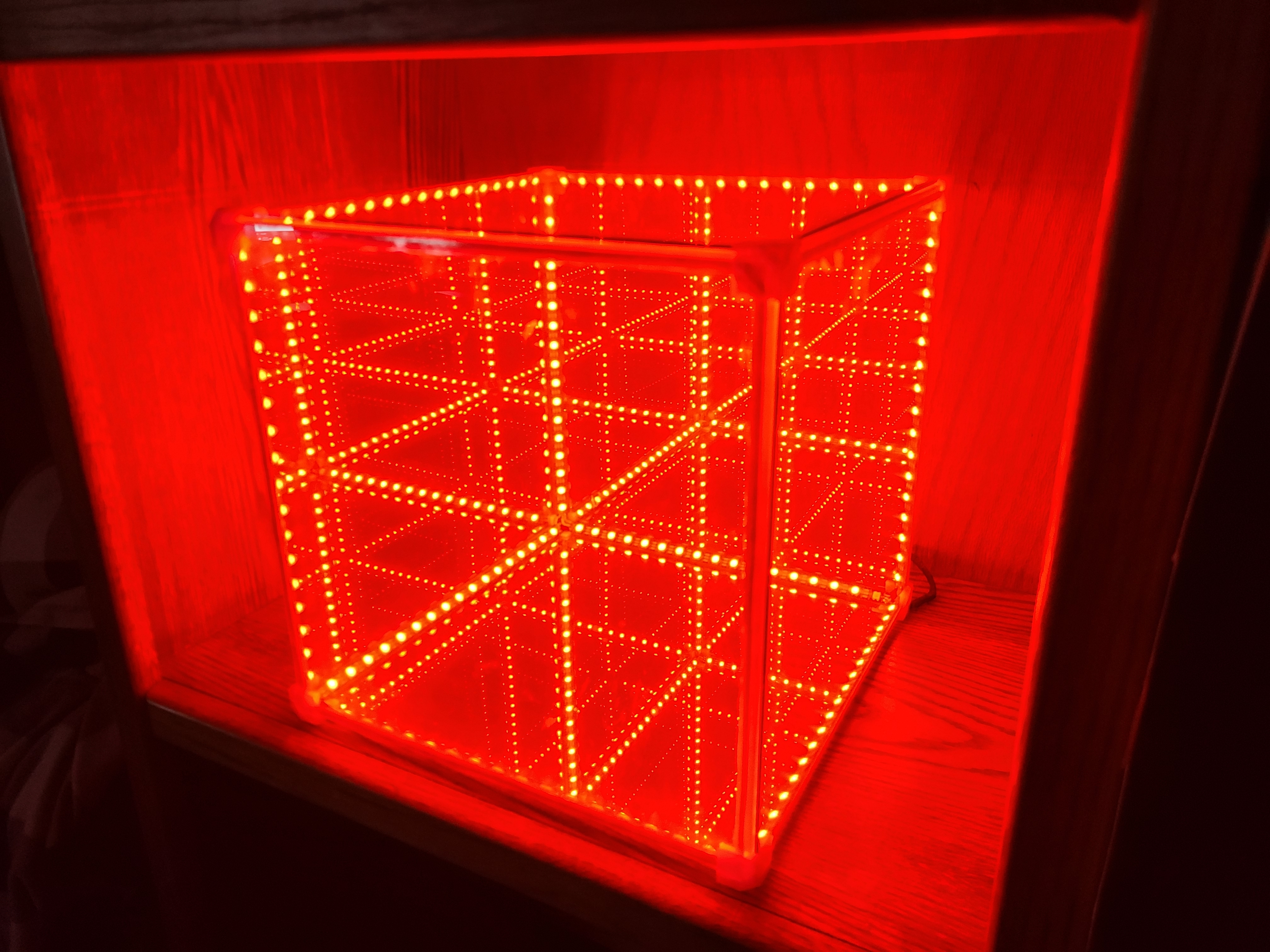 LED Infinity Cube