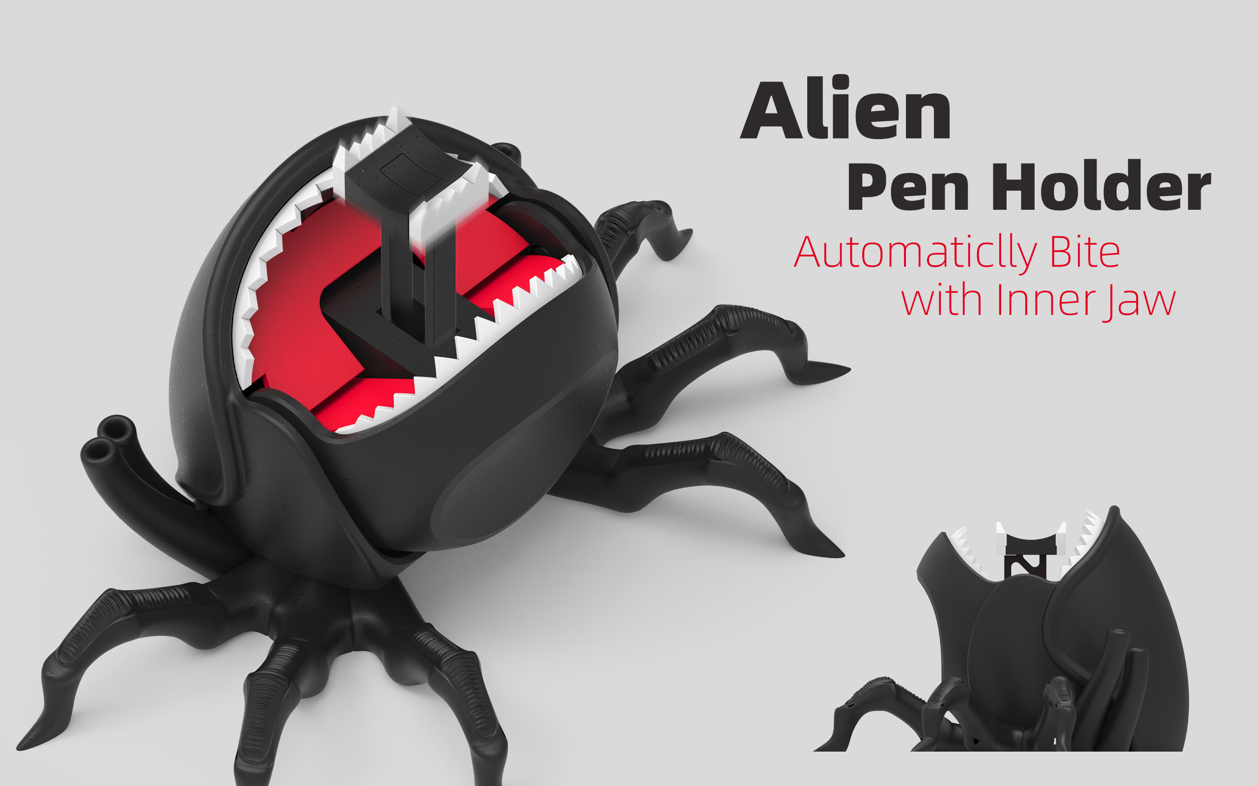 Alien Pen Holder