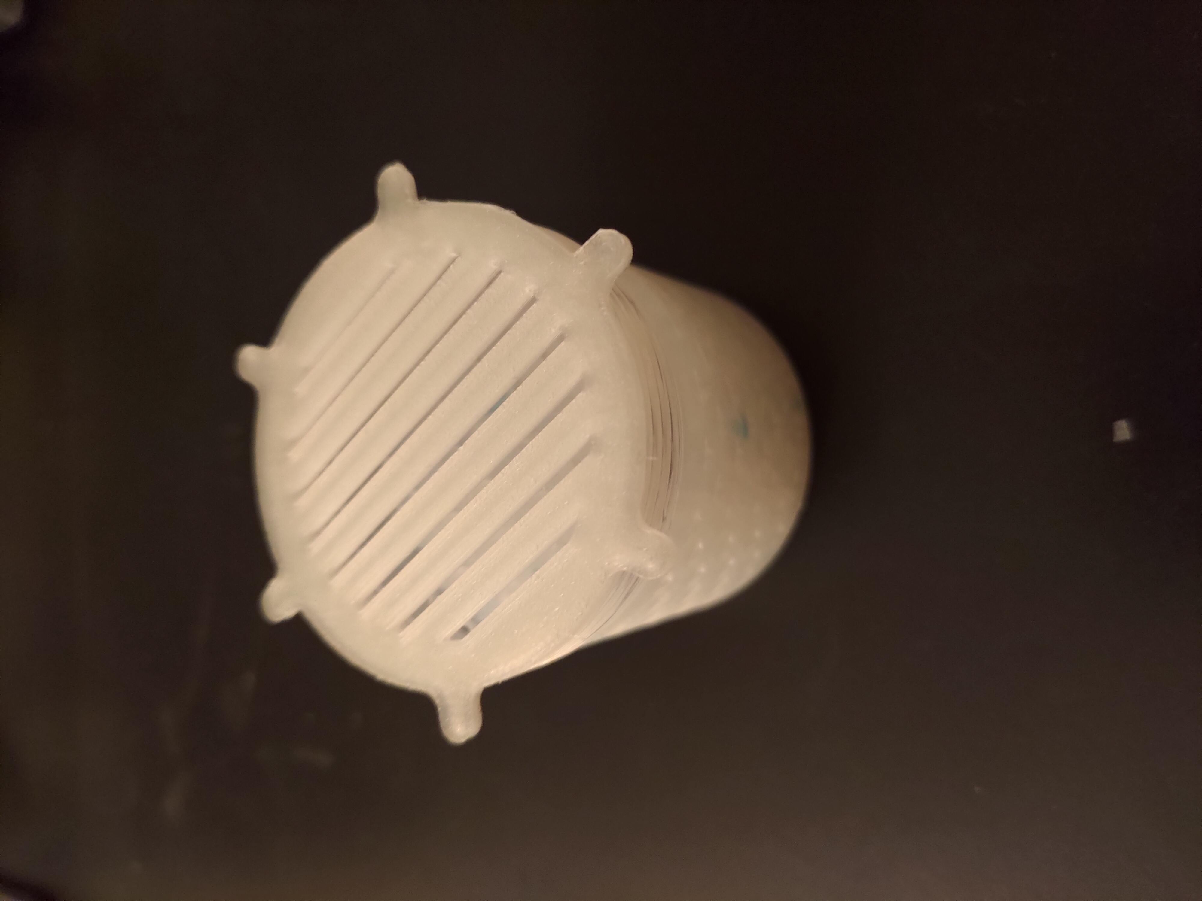 Desiccant Container, fully parametric, for spools and more. 3D model thumbnail