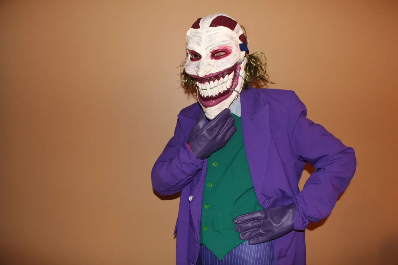 3D Printable Joker Mask by Stefanos Anagnostopoulos