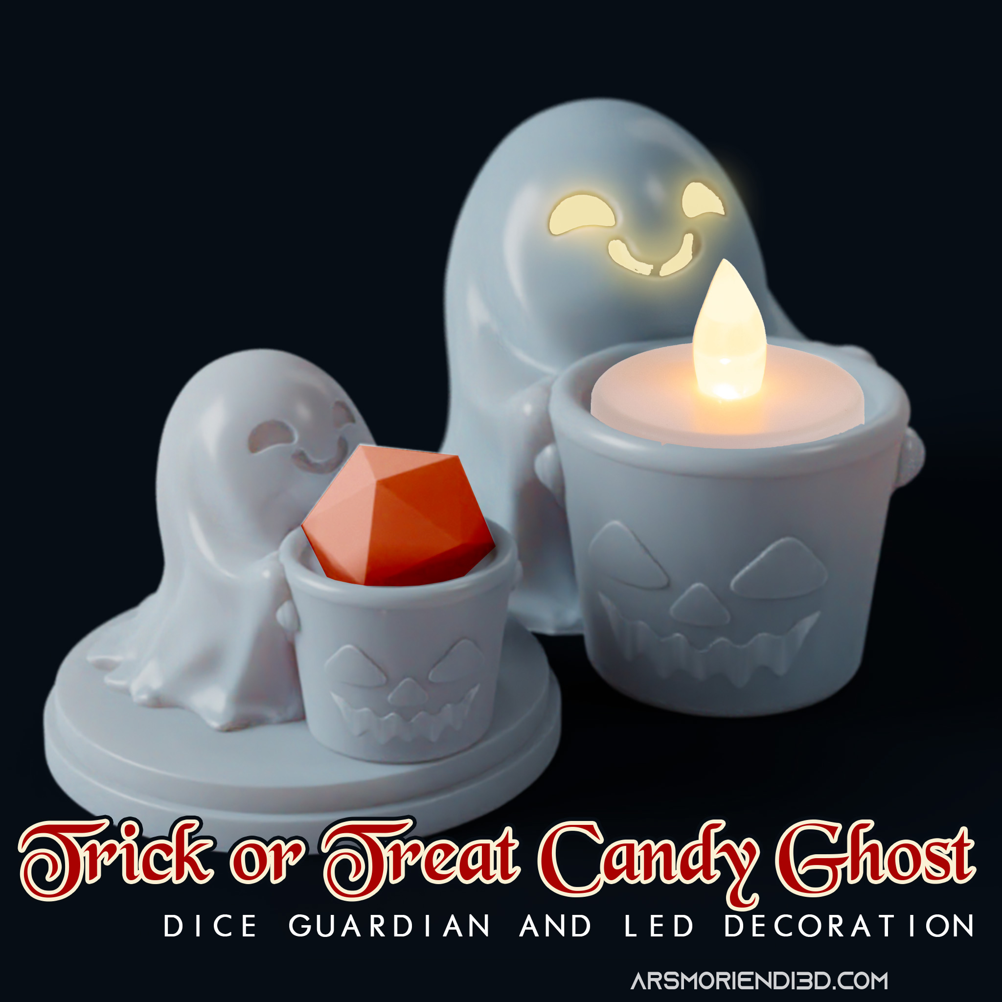 Trick Or Treat Candy Ghost