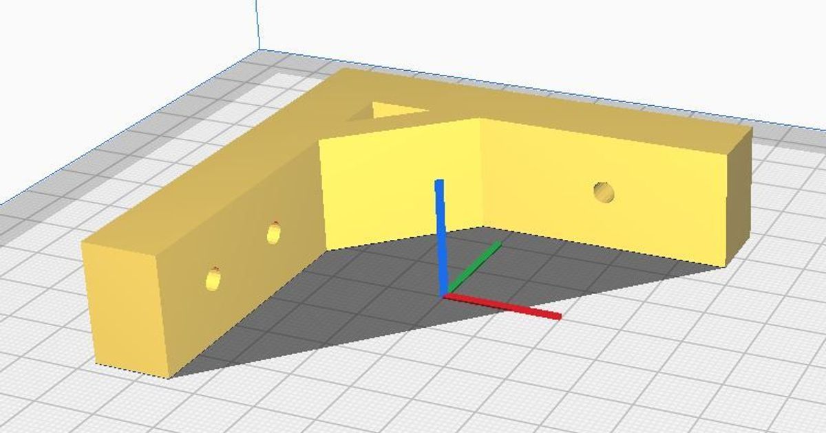 Simple Shelf Brackets by grumpywoodchucker Download free STL model