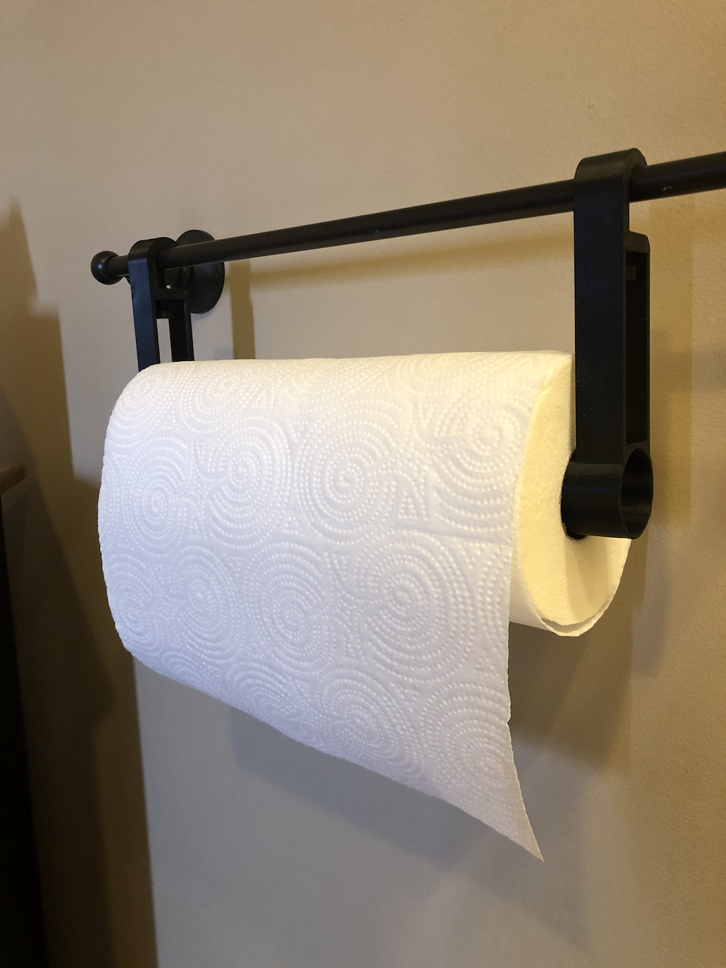 Towel Bar Paper Towel Holder by Jason Brown | Download free STL model ...