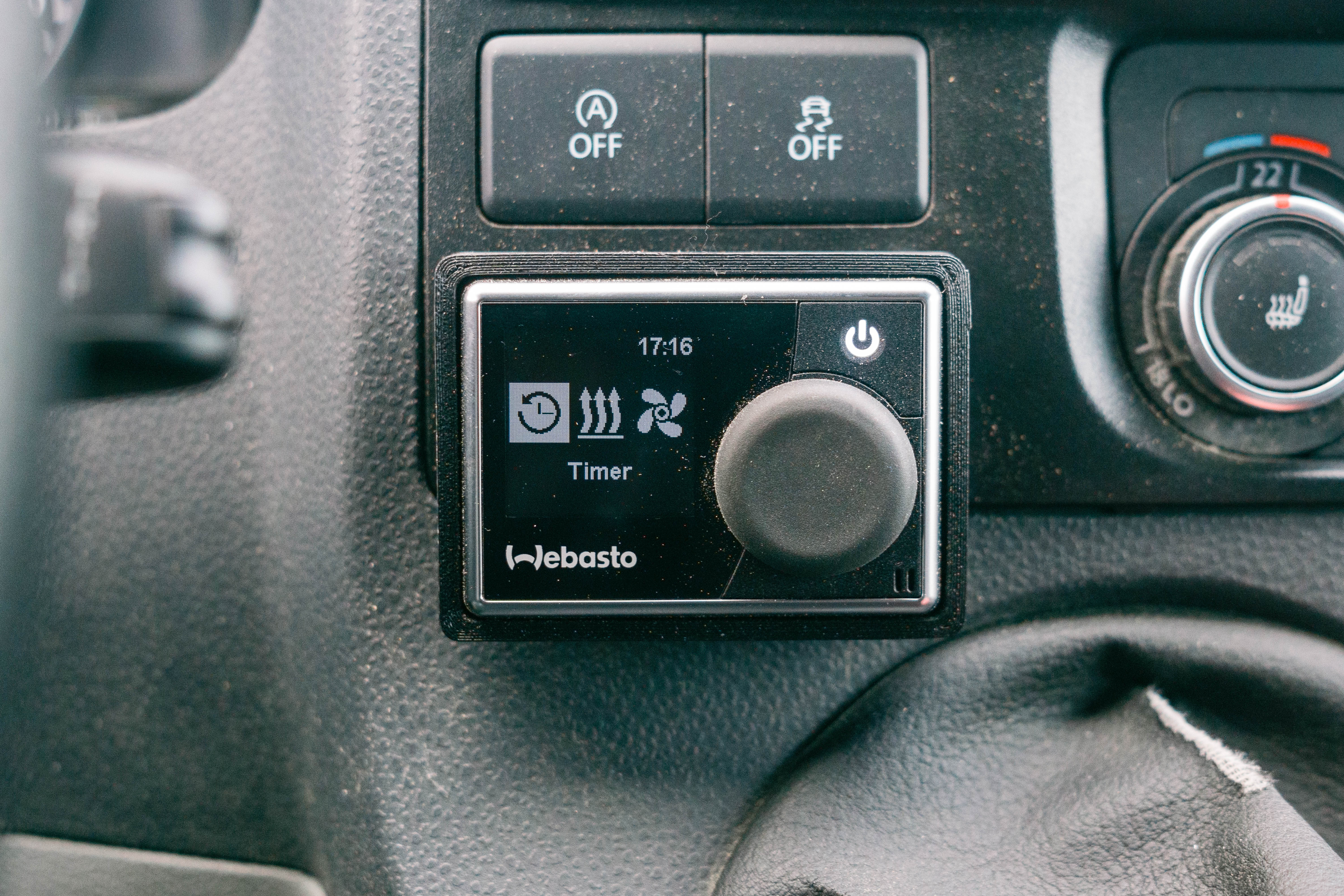 Volkswagen T5 Facelift Webasto Multicontrol Dashboard holder