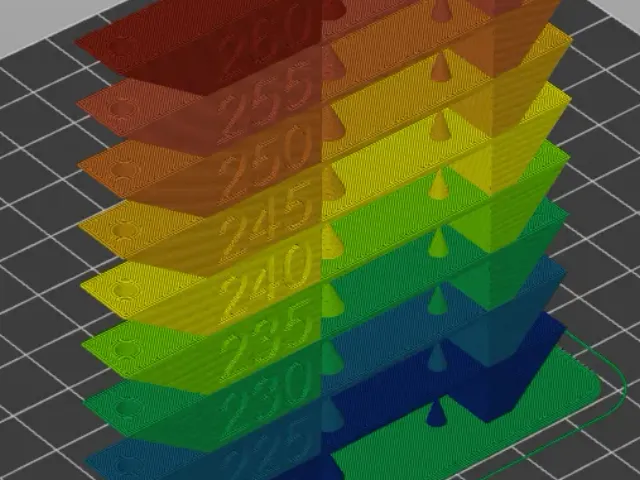 Ender 3 V2 Temp Tower PETG