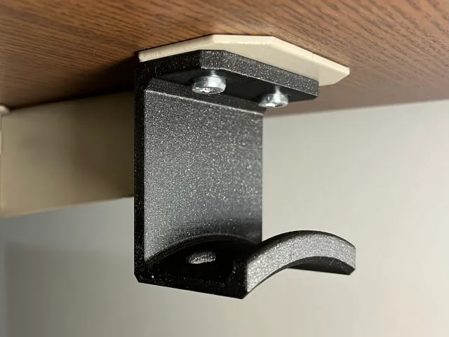 Ikea Idasen headphone holder