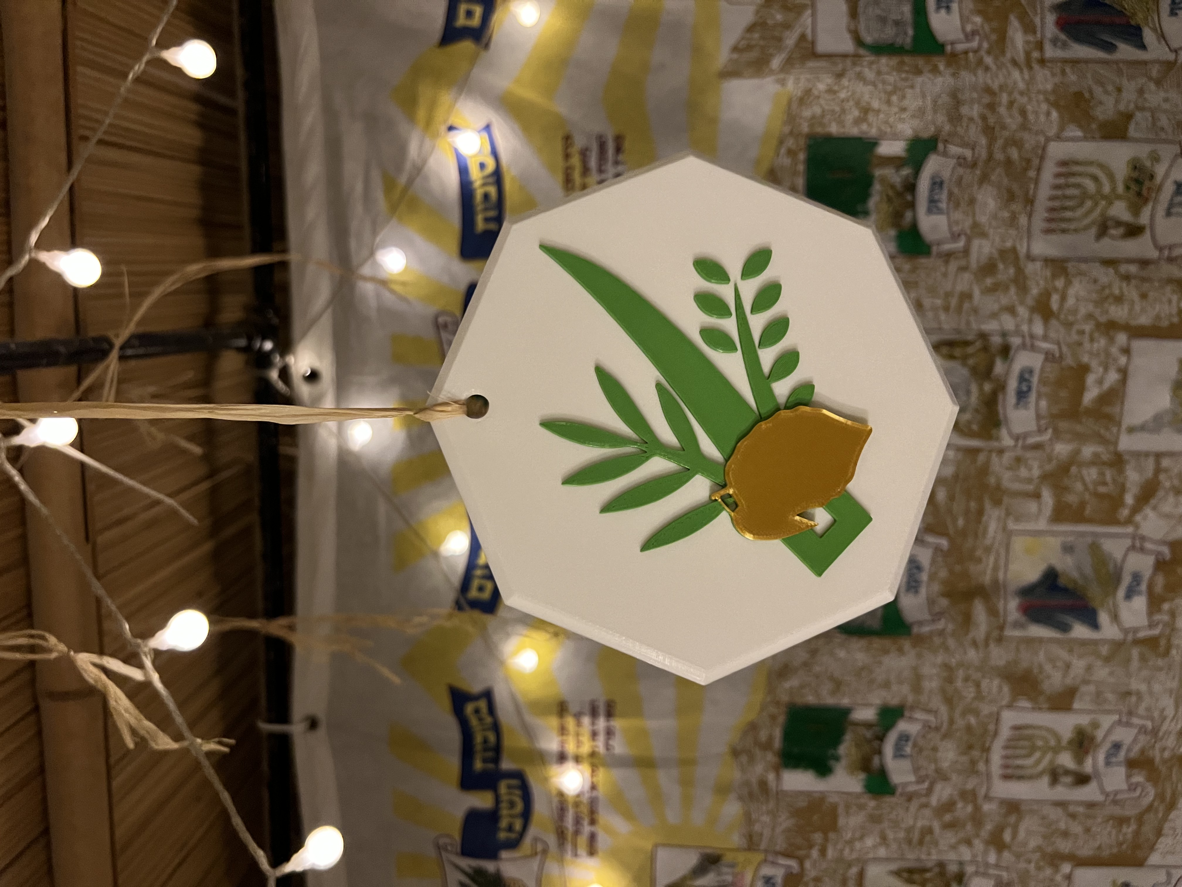 Sukkah decoration