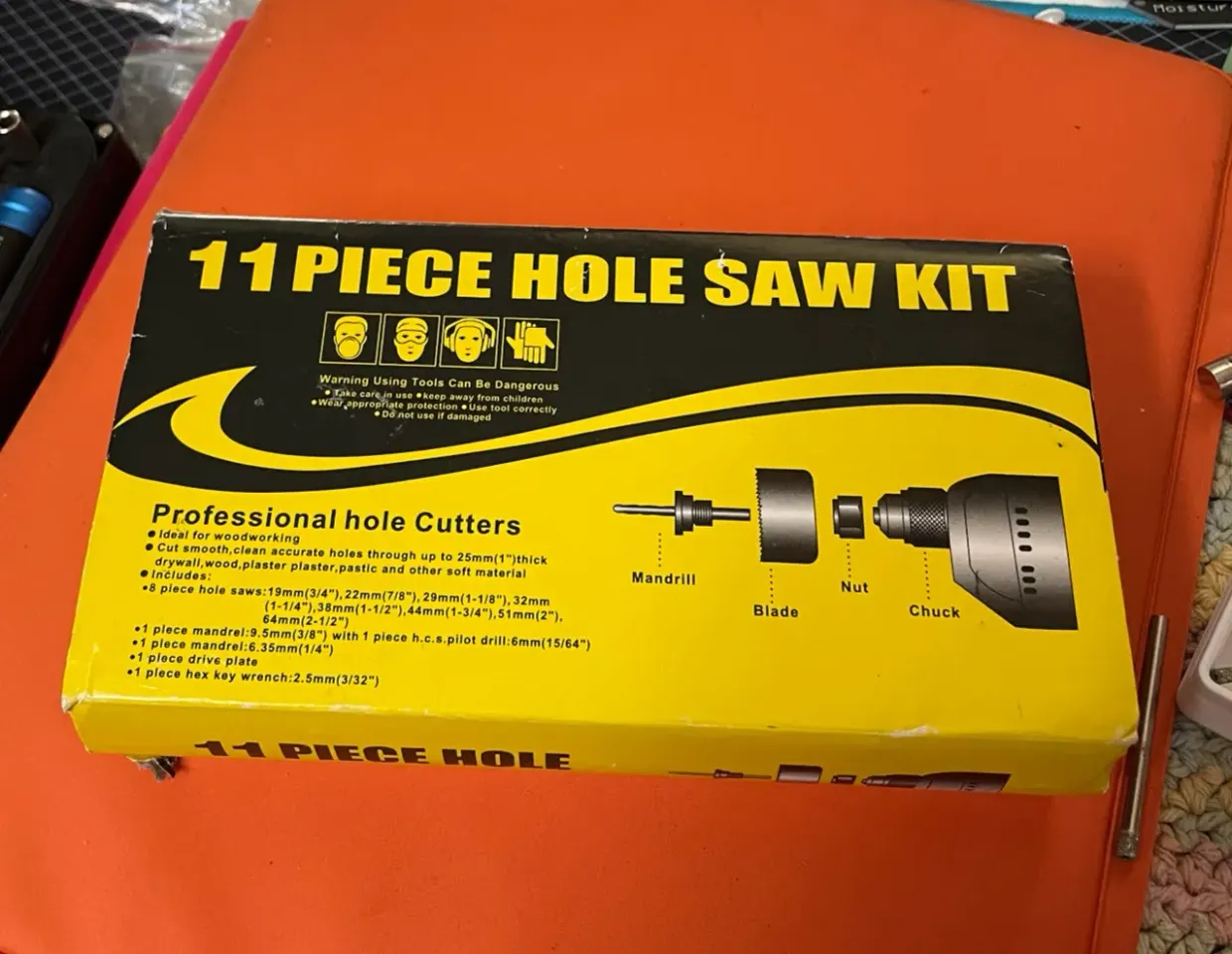 Gridfinity 11 Piece Hole Saw Kit - 2x4 by plomdawg, Download free STL  model