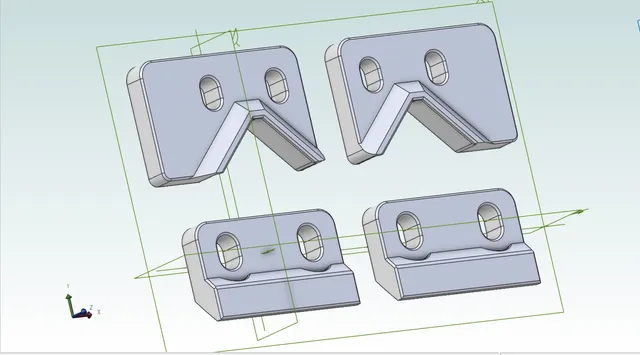 Grizzly G4016, G9036, G0709, Birmingham YCL1340GH and similar lathe carriag Way Wipes Wipers