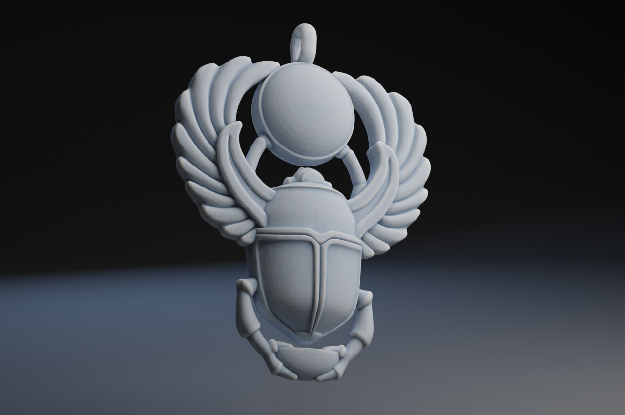 Egyptian Scarab Pendant