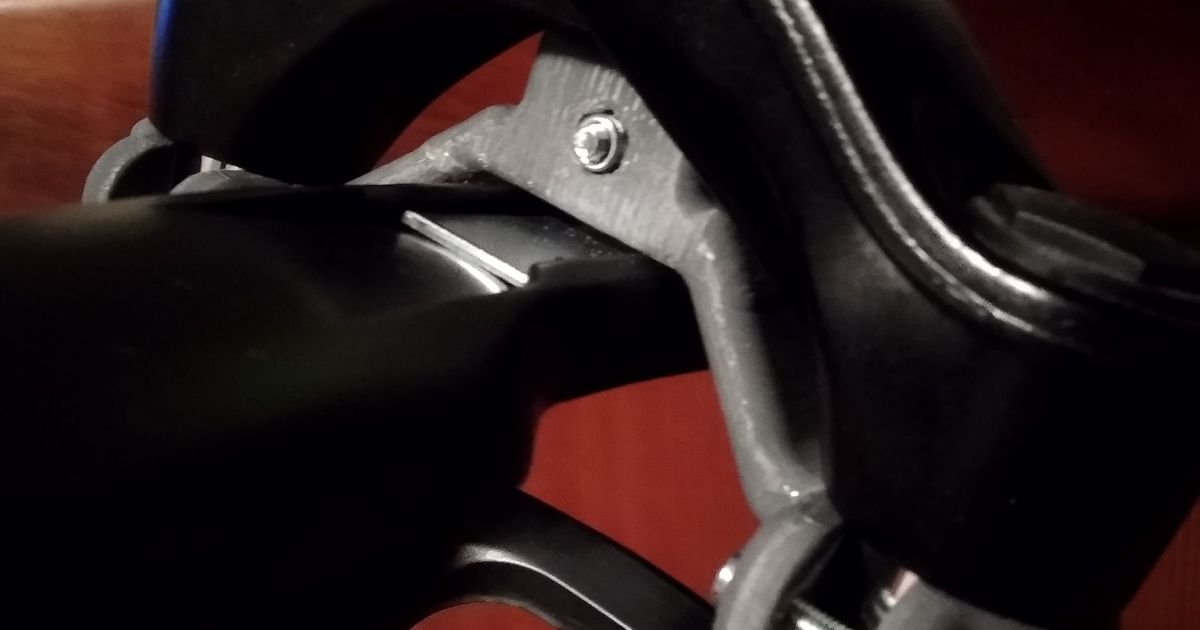 Front mudguard bracket for the bike. by Jarda K 66 Download free STL