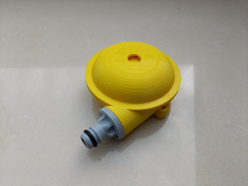 DIY Regenpilz - 3d printed