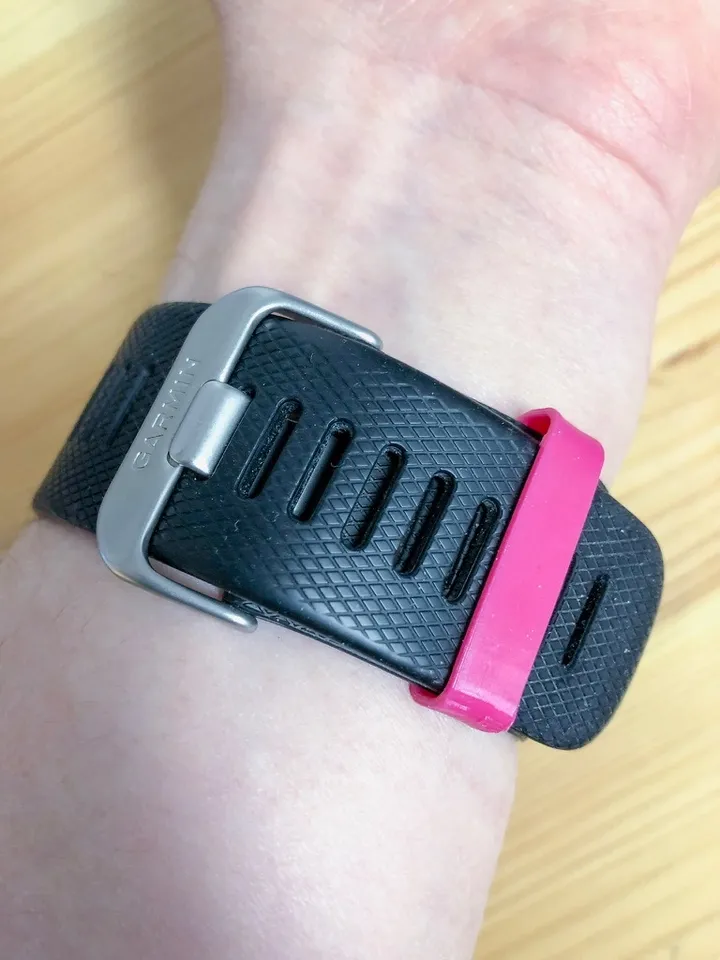 Garmin Vivoactive HR strap keeper by 3DPrintDad Download free
