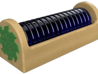 Backgammon Chip Rack by Bill Anderson | Download free STL model ...