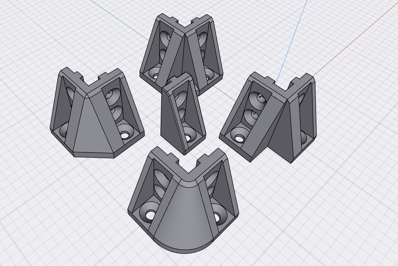 Aluminium profile rig