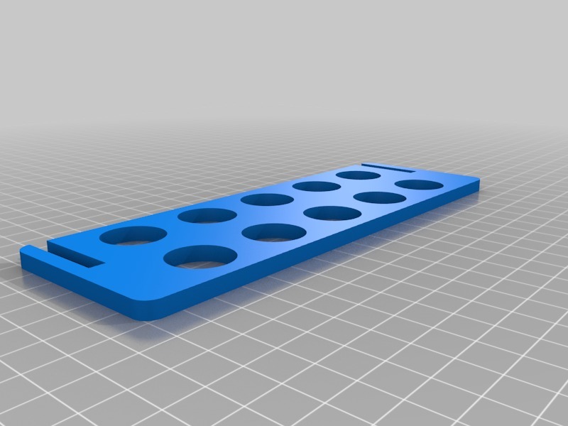 Miniatura 4 do modelo 3D Flat-Pack Test Tube Rack