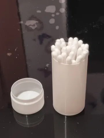 QTip Holder with Lid - Vase Mode