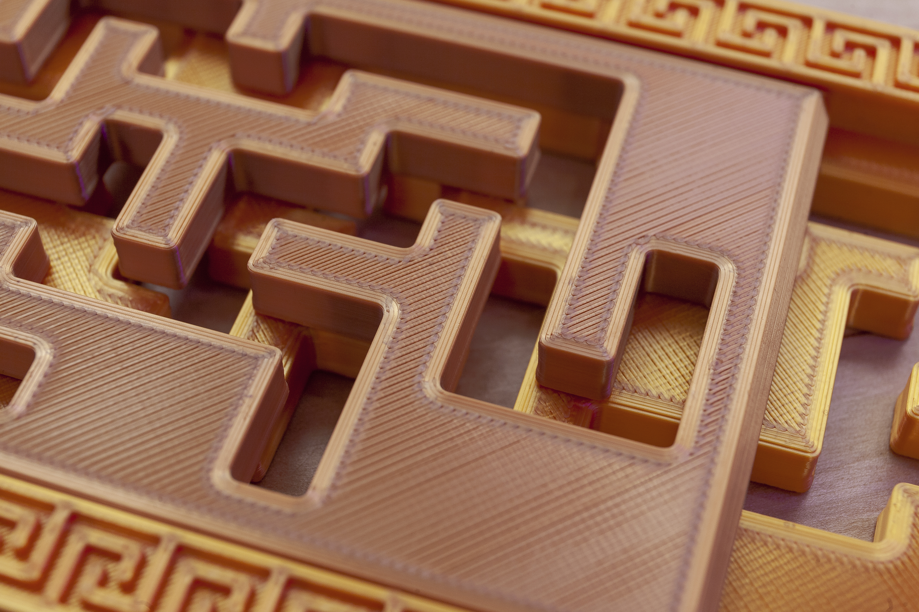 Miniatura 2 do modelo 3D Square Double Maze