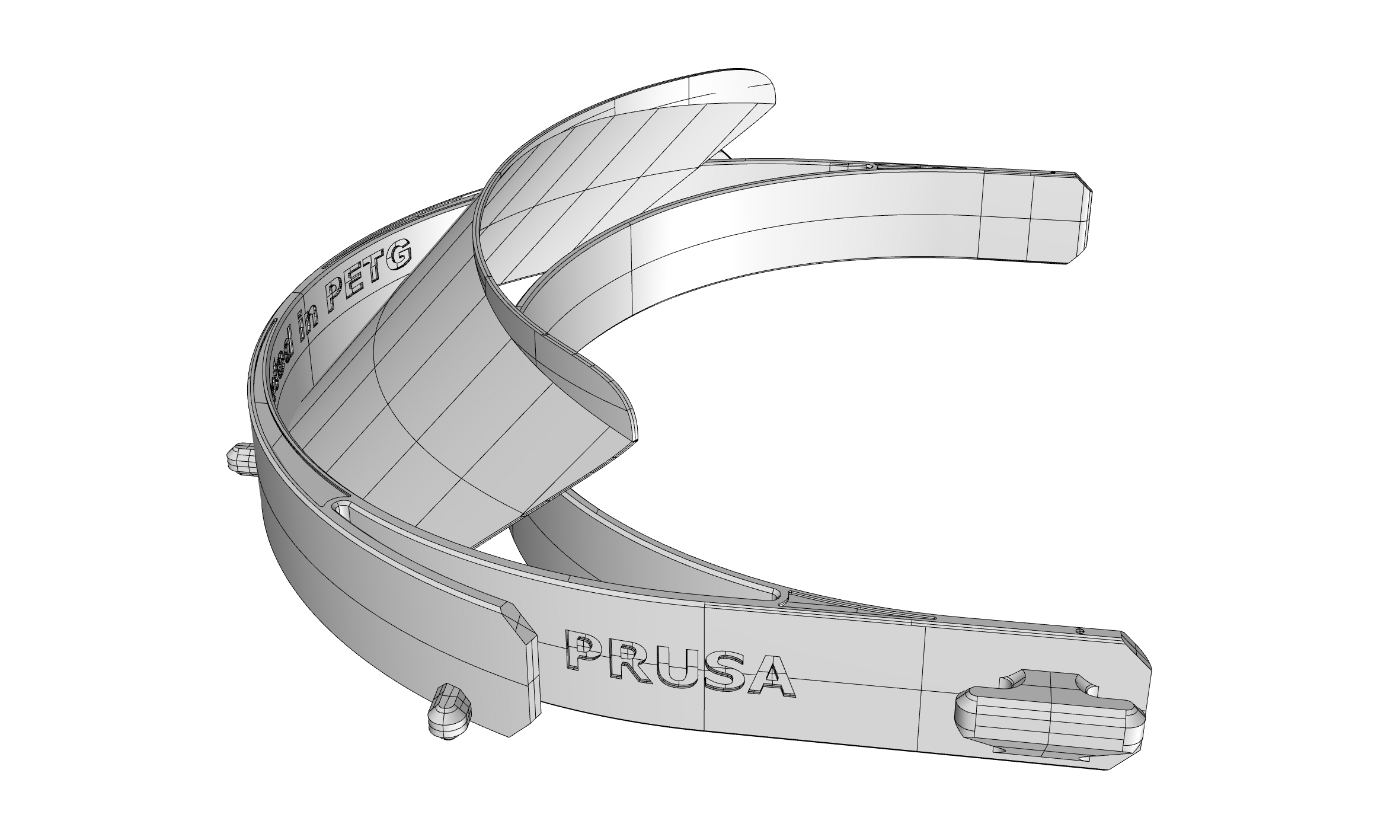 Stackable Faceshield-band with integrated cap. — miniatura 10