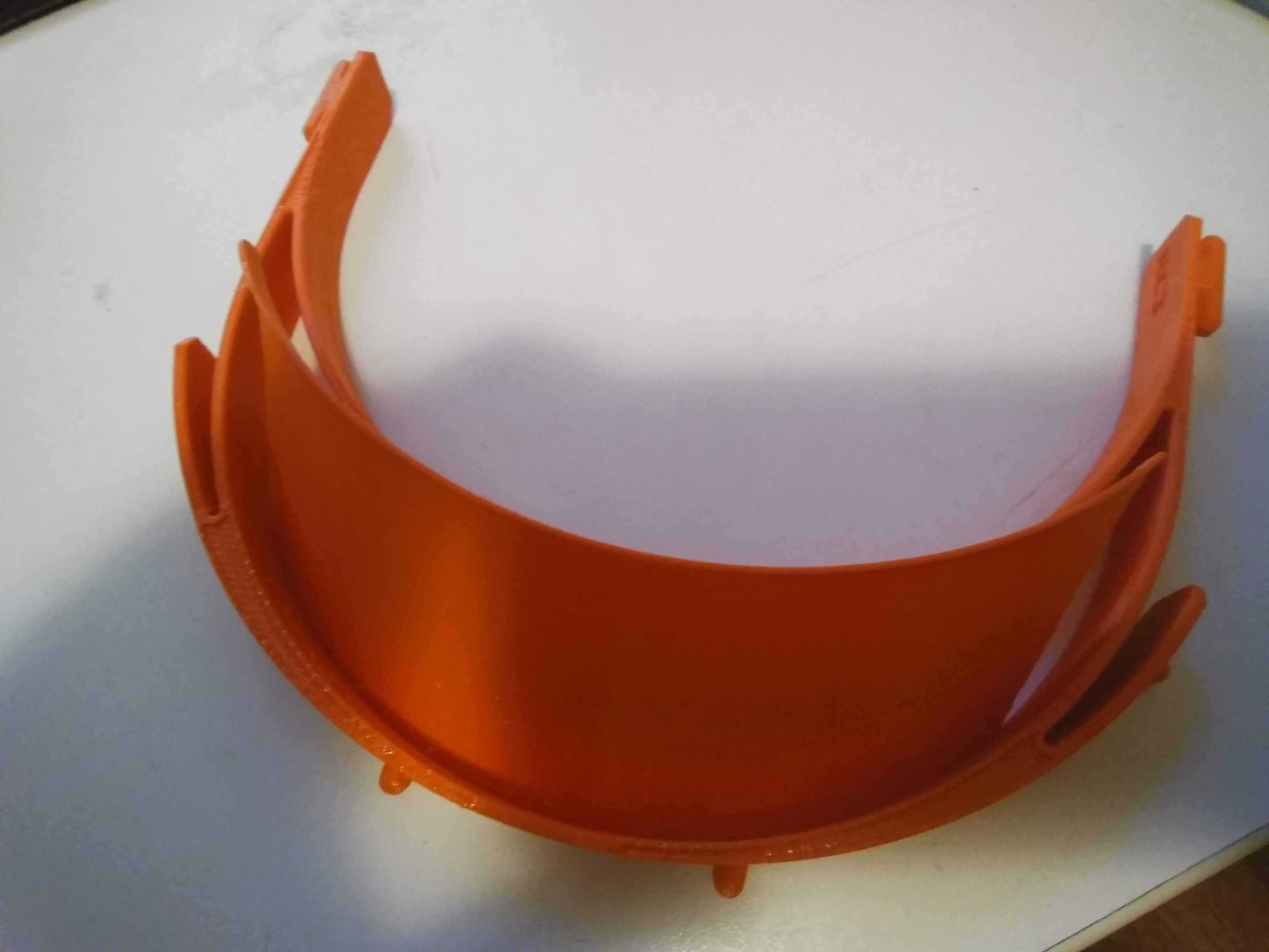 Stackable Faceshield-band with integrated cap. — miniatura 5