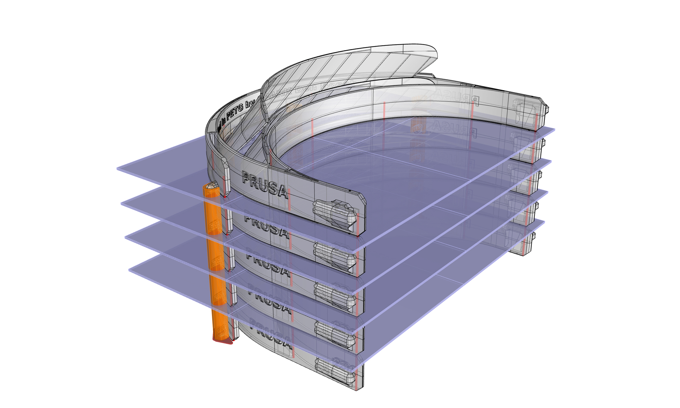 Stackable Faceshield-band with integrated cap. — miniatura 11