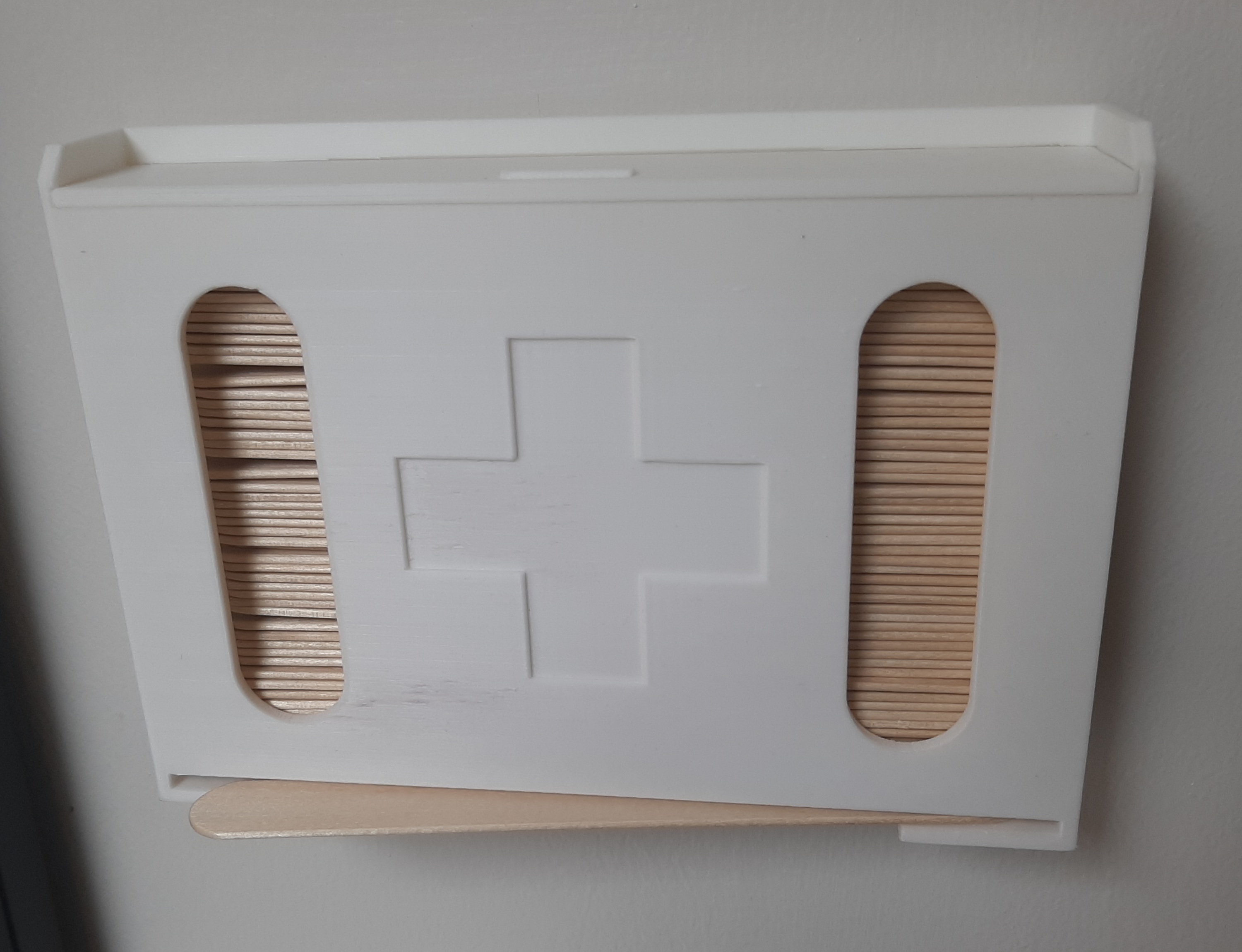 Tongue Depressor Dispenser by Drake Download free STL model