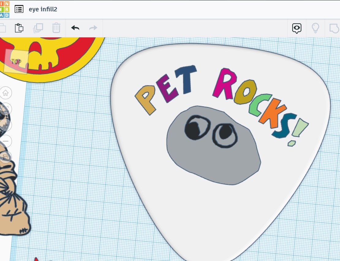 Petrocks Jumbo Pick (request)
