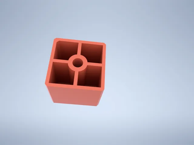 Cube to experience with thread inserts