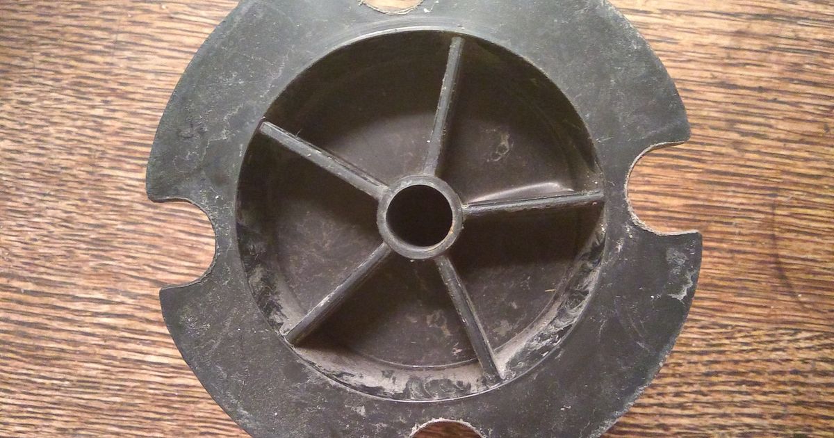 Power Wheels Wheel Driver, 10 Rib by Books Download free STL model