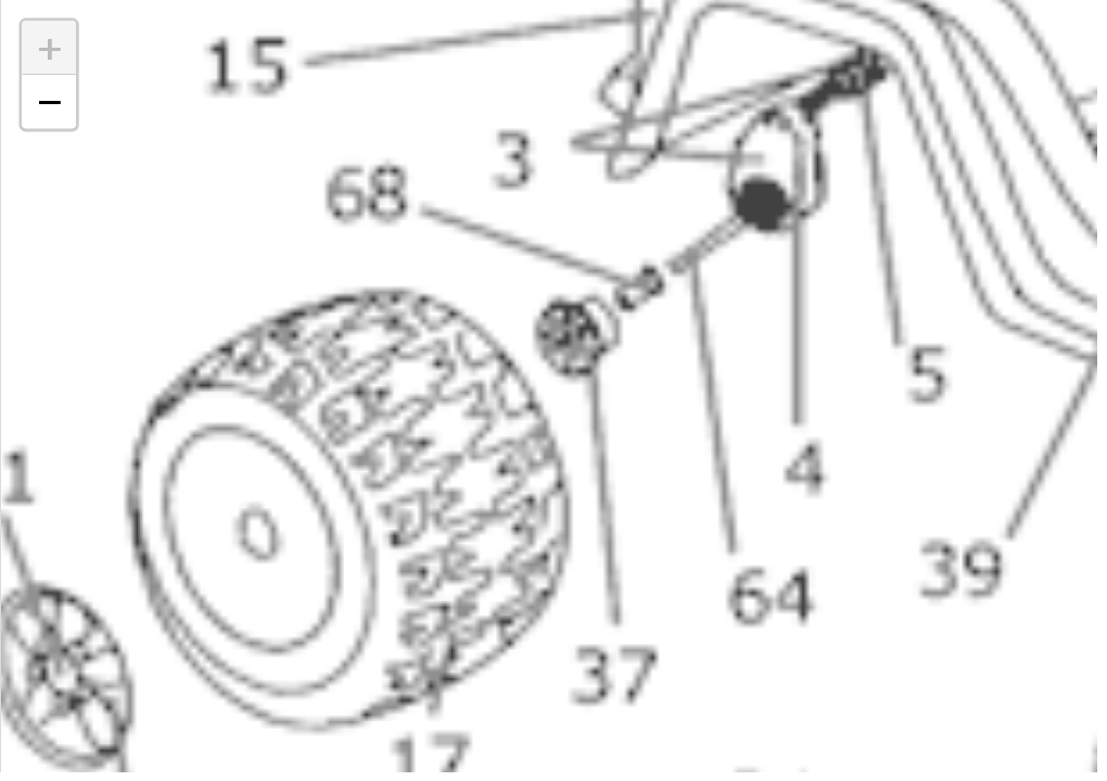 Power Wheels Wheel Driver, 10 Rib by Books Download free STL model