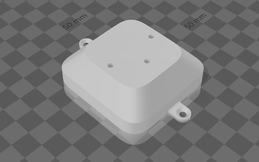 Deckmate Wall Mount with Screw Holes