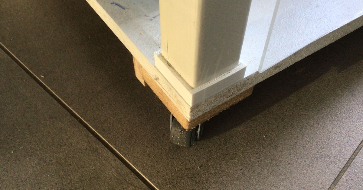 IKEA table leg holder by Twan.V Download free STL model