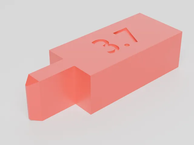 piano key bushing caul 3.7mm