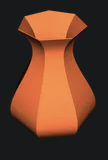 polygon vase