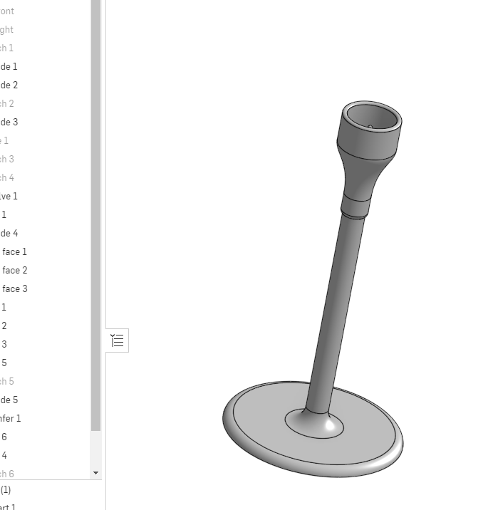 Miniatura 2 do modelo 3D Candelabro // Chandelier