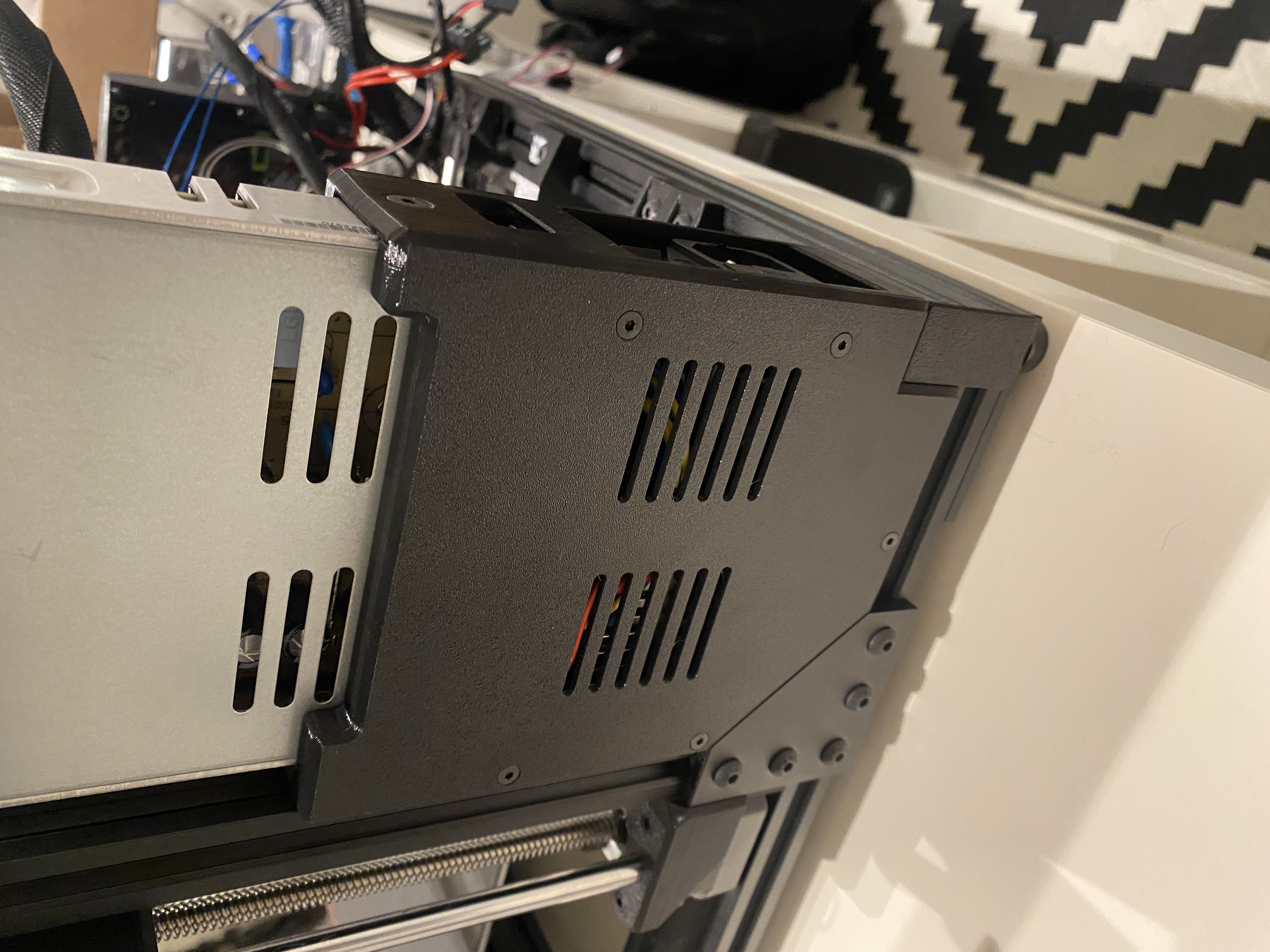 Prusa BEAR MK2.5/MK3 Meanwell LRS-350/RS-25 PSU enclosure