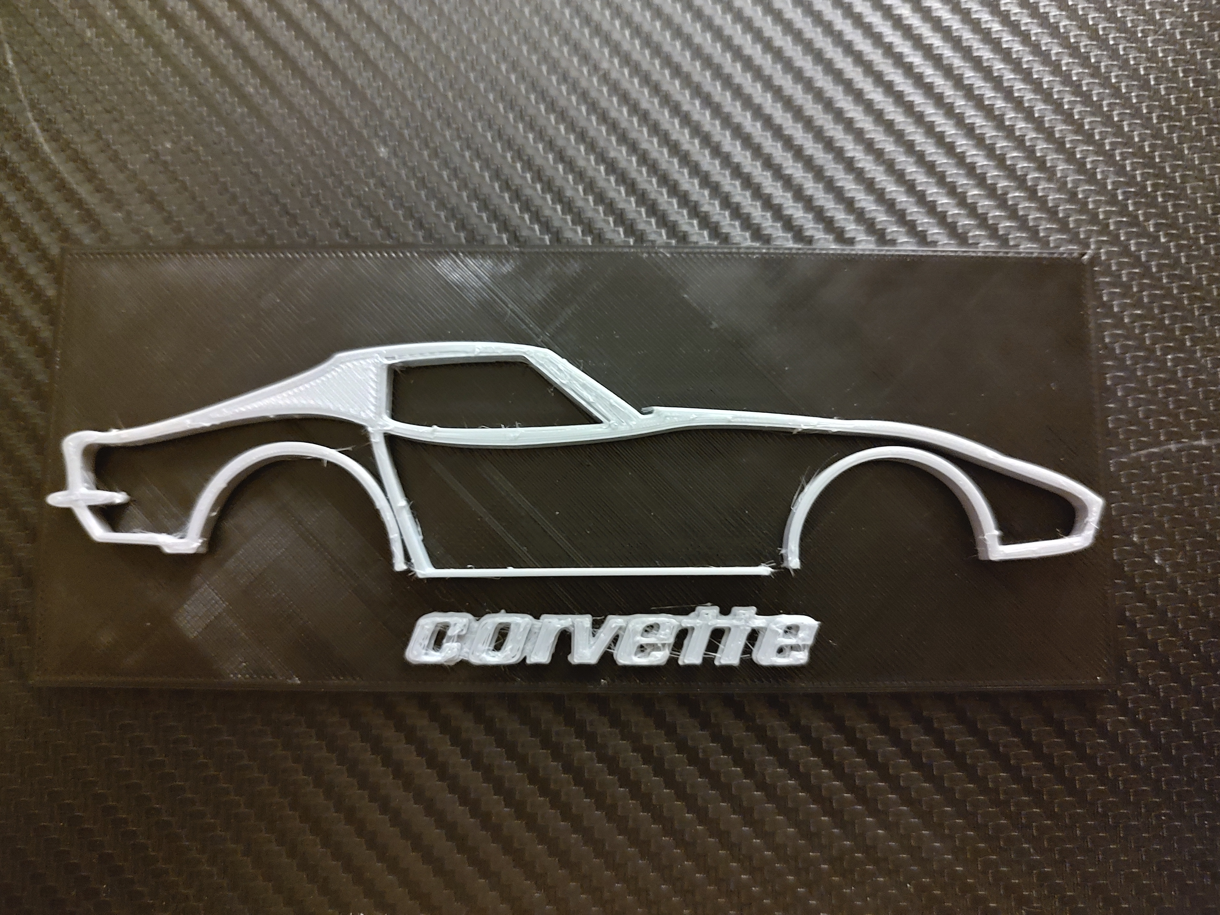 Chevrolet Corvette C3 Plaque