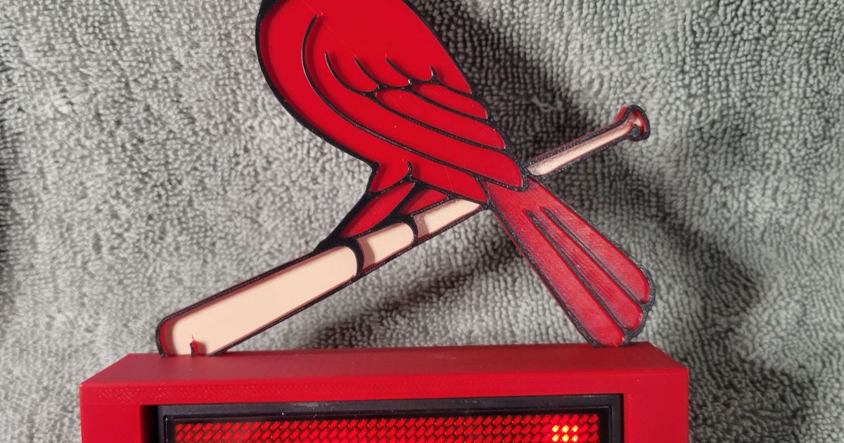 Download St Louis Cardinals Red Bird Symbol Wallpaper
