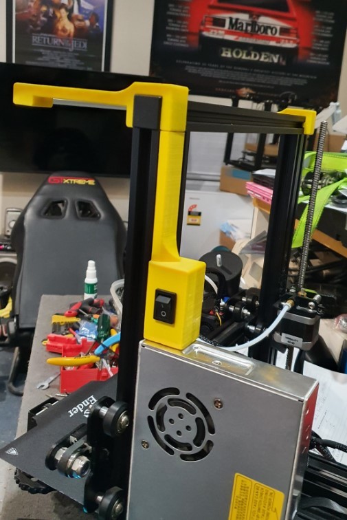 Ender 3 Pro LED Mount