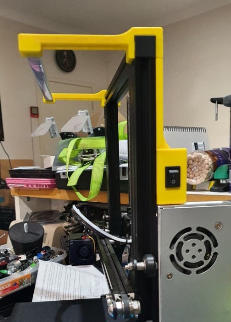 Miniatura 6 do modelo 3D Ender 3 Pro LED Mount