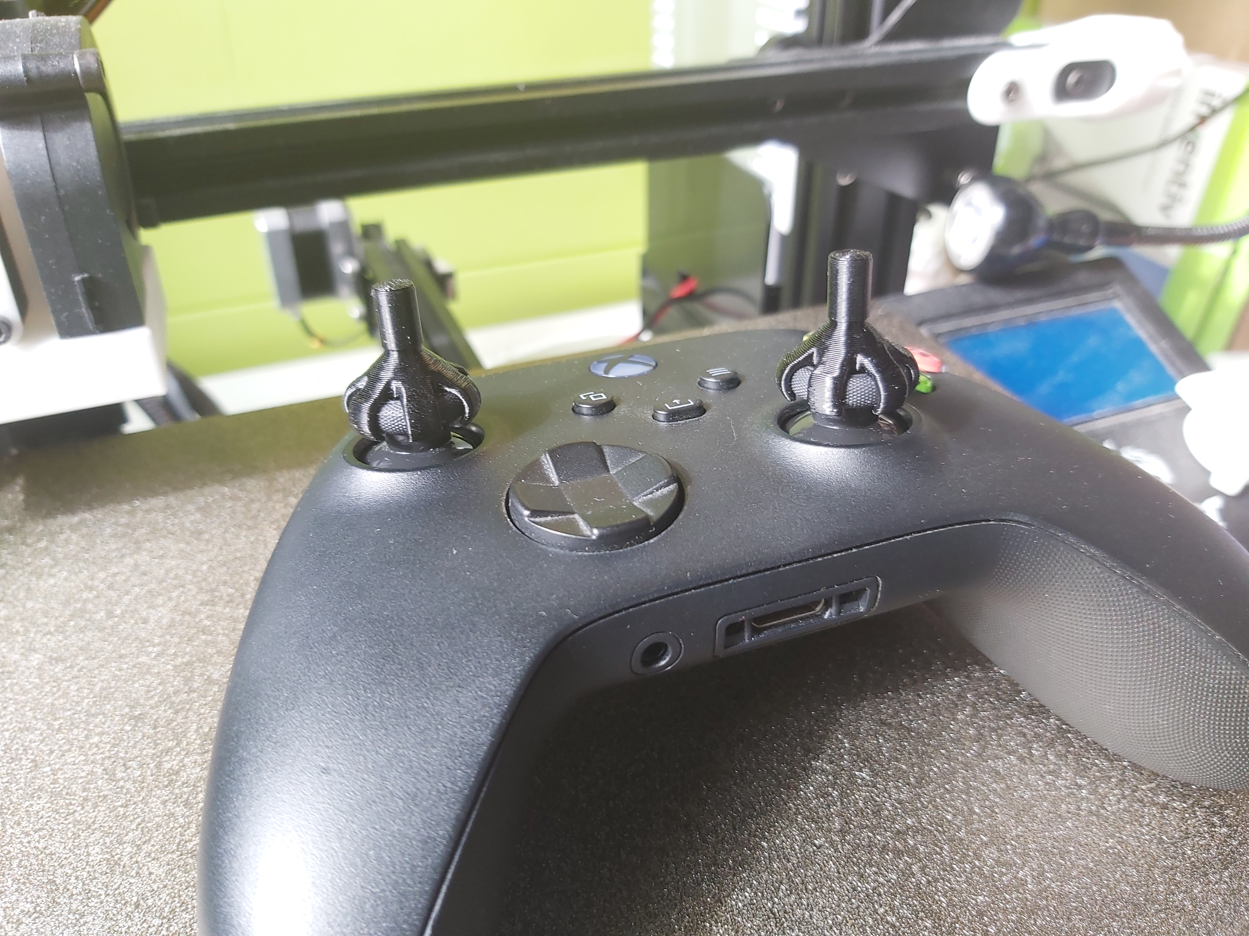 Xbox tpu joystick extension for drone racing simulators