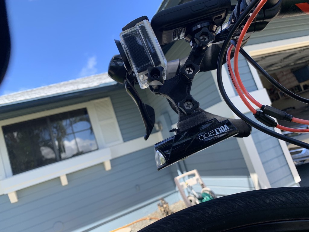 Dual GoPro Mount V2 for Bike out front Mounts